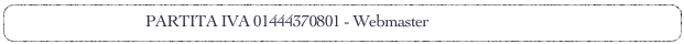 PARTITA IVA 01444370801 - Webmaster Mariano Patafio